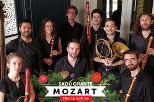 photo Saoû Chante Mozart - Ensemble à vent Sarbacanes