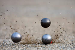 Concours de pétanque à Montchâlons