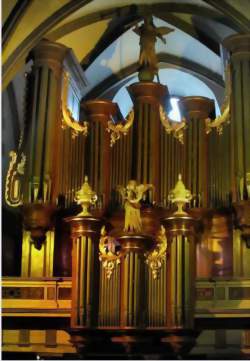 Visite de l'orgue de Villedieu-les-Poêles