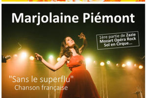 photo Marjolaine Piemont : Chanson française