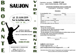 photo vide greniers / brocante du 23 juin 2019