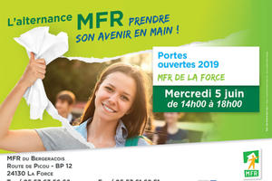Portes Ouvertes à la MFR du Bergeracois : mercredi 5 juin !