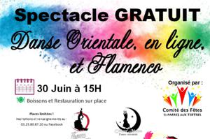 photo Spectacle de Danse Orientale, en ligne et Flamenco Gratuit