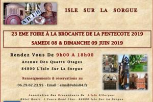 Foire à la Brocante et à l'antiquité de la Pentecôte 2019