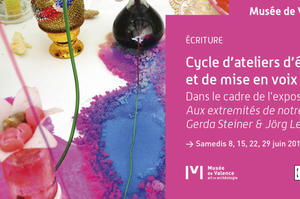 photo Écriture - Cycle d'ateliers d'écriture et de mise en voix