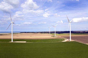 Visite du parc éolien de Veulettes-sur-Mer