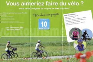 Balades initiation au Vélo, gratuite et ouverte à tous