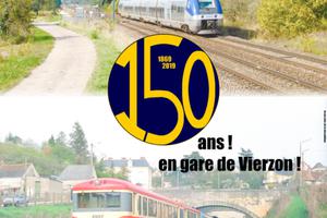 photo 150 ans de la ligne Tours-Vierzon