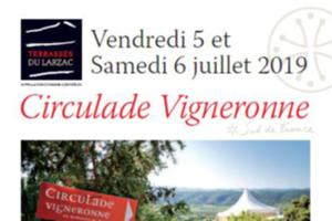 Circulade vigneronne en terrases du Larzac