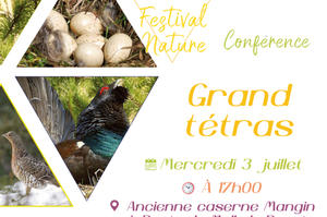 photo Conférence sur le Grand tétras