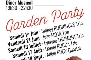 Concert Diner Jazz au Jardin