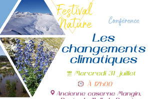 photo Conférence sur les changements climatiques