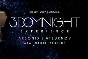 3dom Night Experience - Angers - Fête de la musique 2019