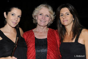 photo Festival Les Nuits d'Agathos (Agay) - Marie-Christine Barrault, Claire Sala, Martine Flaissier