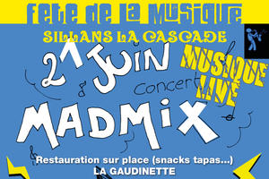 Fête de la musique 21 juin à Sillans la Cascade