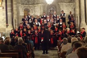 photo Concert Choral pour la nuit des églises en  l'église St Jean de LAPTE - Dimanche 7 juillet 2019