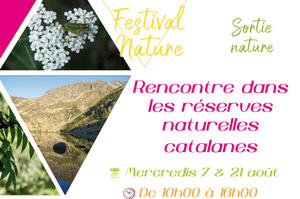 Sortie nature au Gorg Estelat le 7 août de 10h00 à 16h00