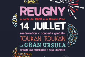 14 juillet à Reugny