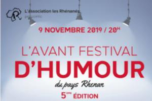AVANT FESTIVAL D'HUMOUR DU PAYS-RHENAN. 5ème Edition
