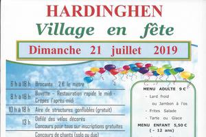 HARDINGHEN  VILLAGE  EN  FETE