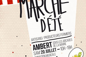 Marché d'été d'artisans et de producteurs fermiers