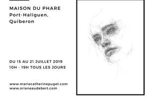photo Exposition Marie-Catherine Puget et Oriane Audebert