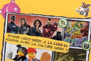 LUDO GEEK : Stages ludiques sur la culture geek