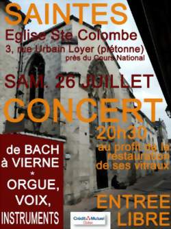 Concert de Bach à Vierne