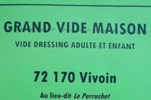 Vide maison vide dressing