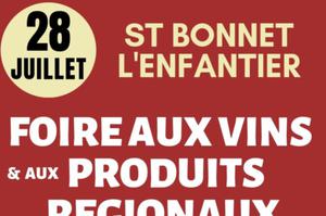 Foire aux vins et aux produits régionaux