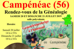 Rendez-vous de la généalogie à Campénéac (56)