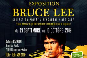 photo Exposition BRUCE LEE à la galerie d'art L'ATRIUM de Chalon sur Saône