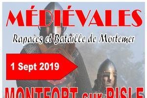 Médiévales de Montfort sur Risle le 1er septembre