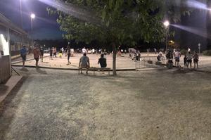 Concours de pétanque