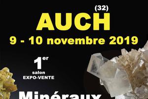 1er SALON MINERAUX FOSSILES BJOUX d'AUCH - GERS - OCCITANIE