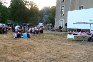 Fête au château de Turgy avec cinéma en plein air