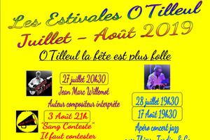 photo Estivales O'Tilleul 2019 toutes les musiques pour tous