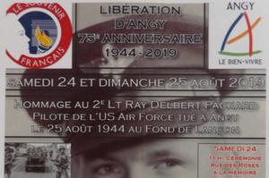 HOMMAGE AU LIEUTENANT RAY PACKARD 9TH USAAF