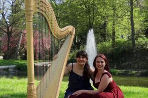 photo Concert Duo Artémis Soprano et Harpe