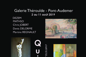 Exposition peinture & sculpture Galerie Théroulde, Pont-Audemer