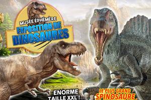 Le Musée Ephémère: Exposition de dinosaures