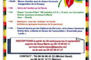 Messe et Concert exceptionnel du choeur XARAMELA à Sainte Croix