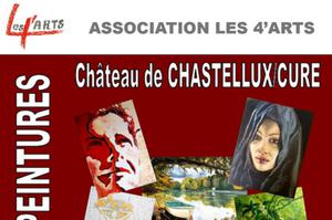 photo Exposition de peintures au Château de CHASTELLUX SUR CURE