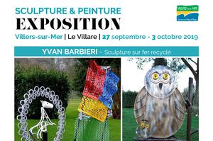 Exposition peinture et Sculpture Yvan Barbieri et Rosemary Rudland