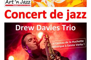 photo Drew Davies Trio : concert de Jazz 