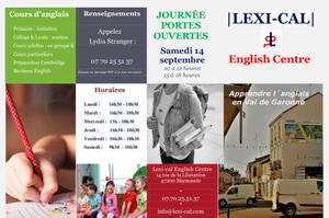 photo Journée Portes Ouverts avec Lexi-cal, cours d'anglais pour les petits et les grands.