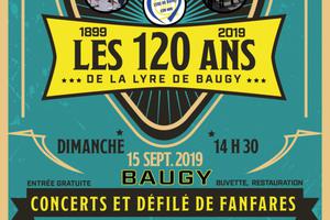 LA LYRE DE BAUGY FETE SES 120 ANS !!