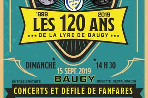 photo LA LYRE DE BAUGY FETE SES 120 ANS !!