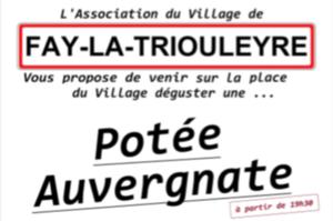 Potée Auvergnate à Fay la Triouleyre