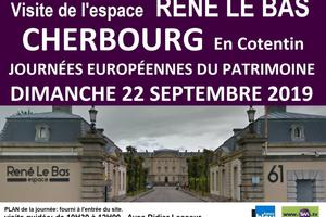Journées Européennes du patrimoine  DIMANCHE 22 SEPTEMBRE 2019   CHERBOURG En Cotentin.